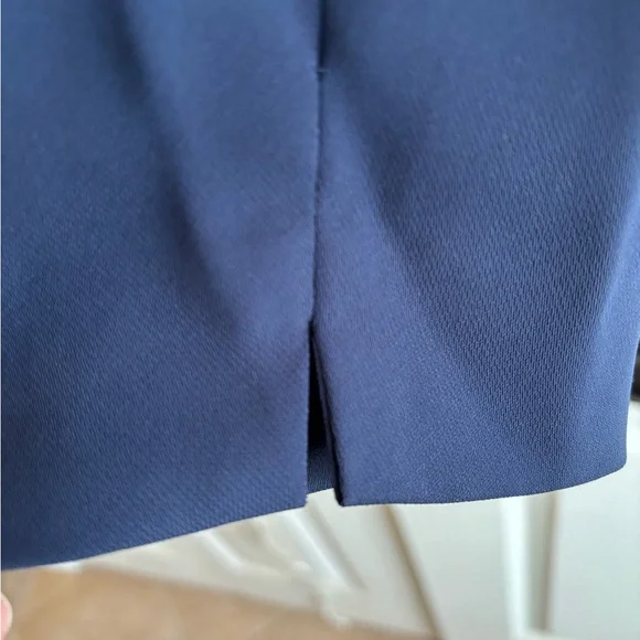 J.Crew Maternity Jamie Straight-Leg Work Pant, Navy Blue, Size 10 - Picture 3 of 9